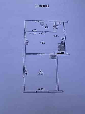 Продається квартира  в будинку який складається з трьох квартир Борислав (Львівська обл.)