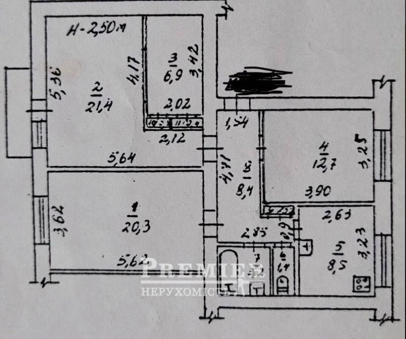 Продається 3-кімнатна квартира в самому центрі Одеси Одеса - зображення 7
