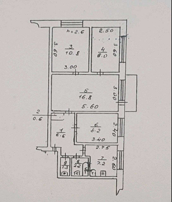 Продам 4-х комнатную квартиру Одесса - изображение 6