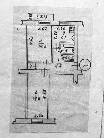 2 кімнатна пр. Л.Лук'яненка, 25 (Рокосовського) Чернигов
