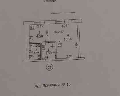 Продам отличную 1км квартиру Прилуцкая 16 Краматорськ