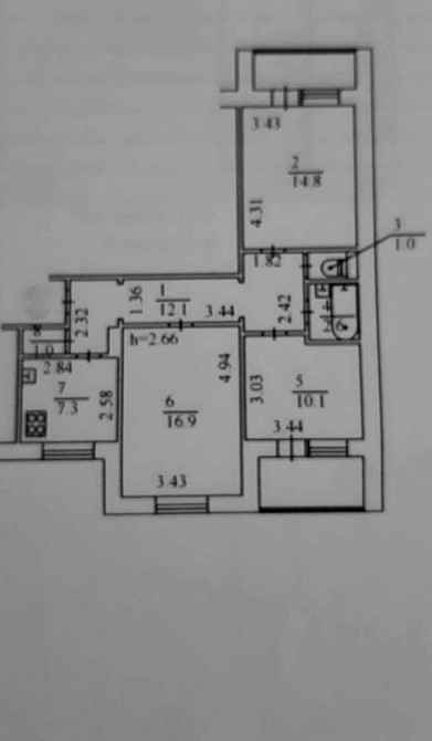 Чудова пропозиція! 3-к квартира вул. Ревуцького 34 Київ - зображення 8