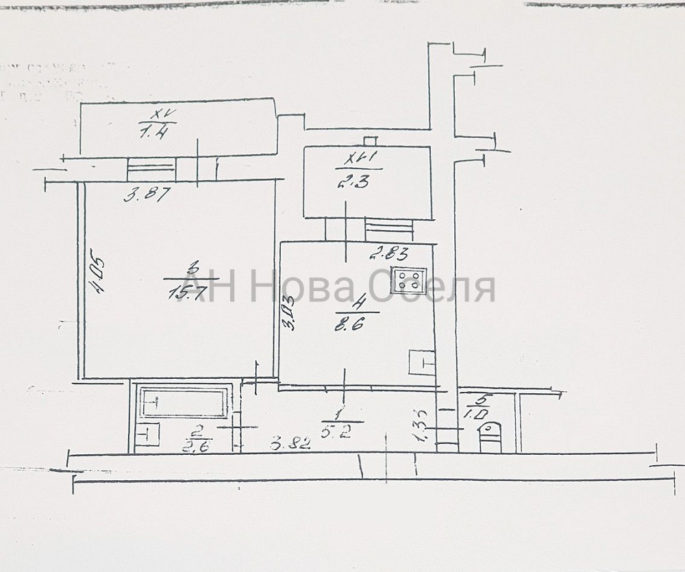 НОВИНКА, продаж 1но кім квартира, з видом на озеро  - зображення 2