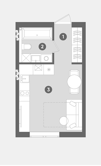 Продаж квартри Студії є Газ від Забудовника є Розтермінування Святопетрівське (Києво-Свят.р-н) - зображення 3