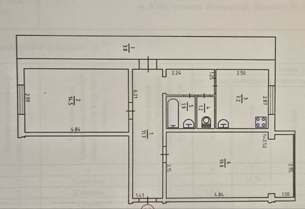 Продаж двухкімнатної 60 кв під ремонт.Флоренції 10 а Київ - зображення 7