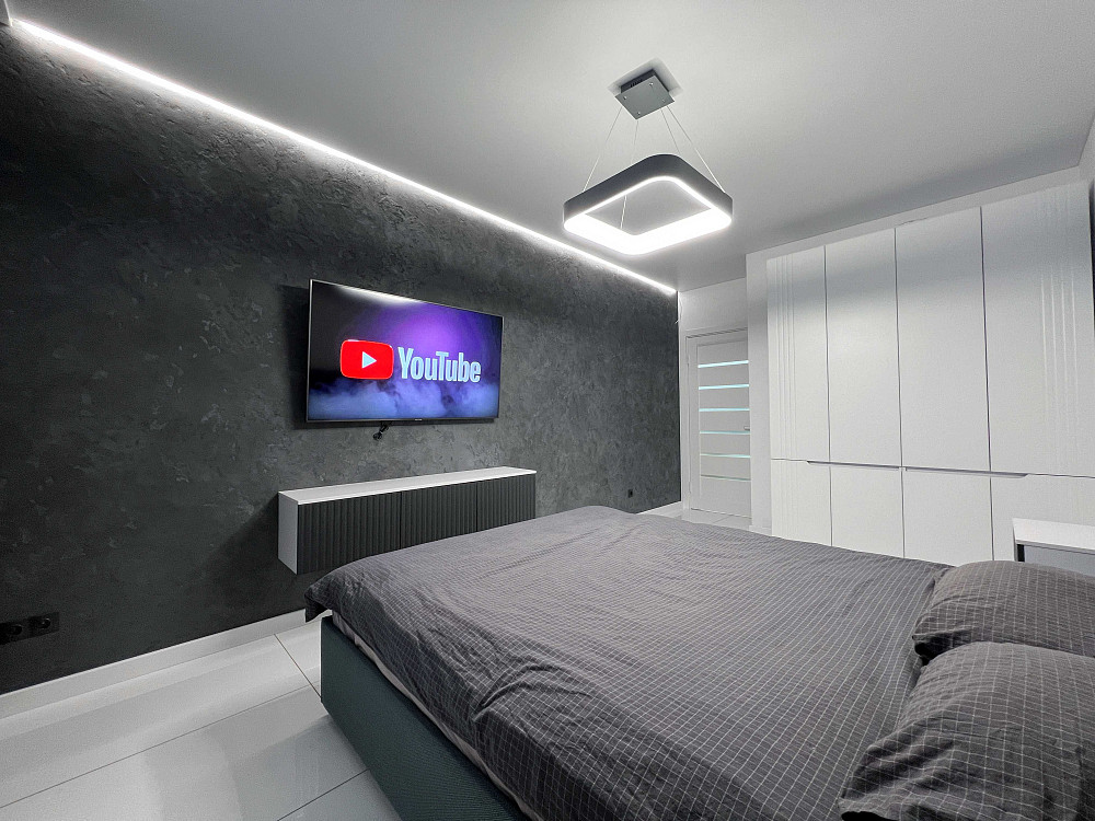 Оренда 1-кім 45 м² стилі High-tech ЖК Варшавський Родини Крістерів 20а Київ - зображення 4