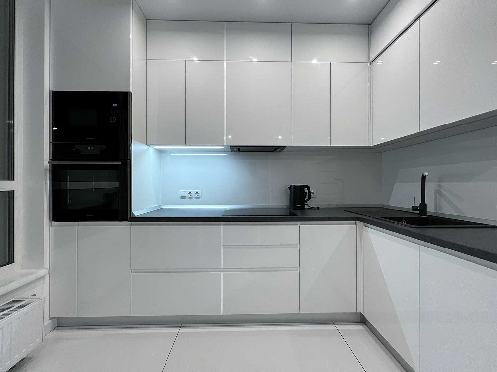 Оренда 1-кім 45 м² стилі High-tech ЖК Варшавський Родини Крістерів 20а Київ - зображення 8