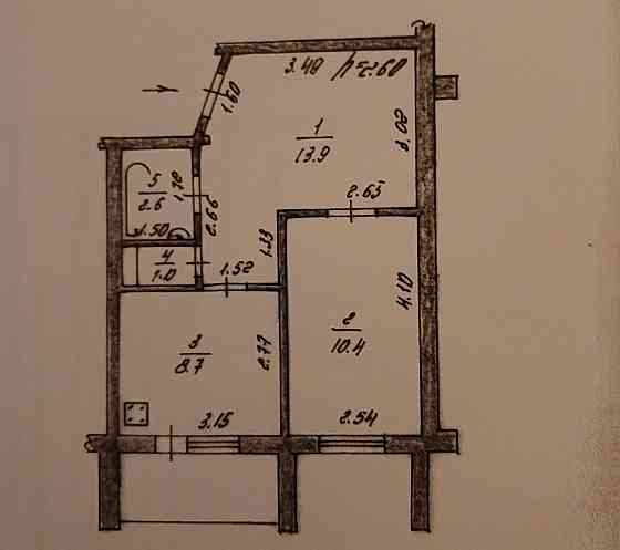 Продам 1-ну квартиру по вул.Святоюріївській 30 Вишневое