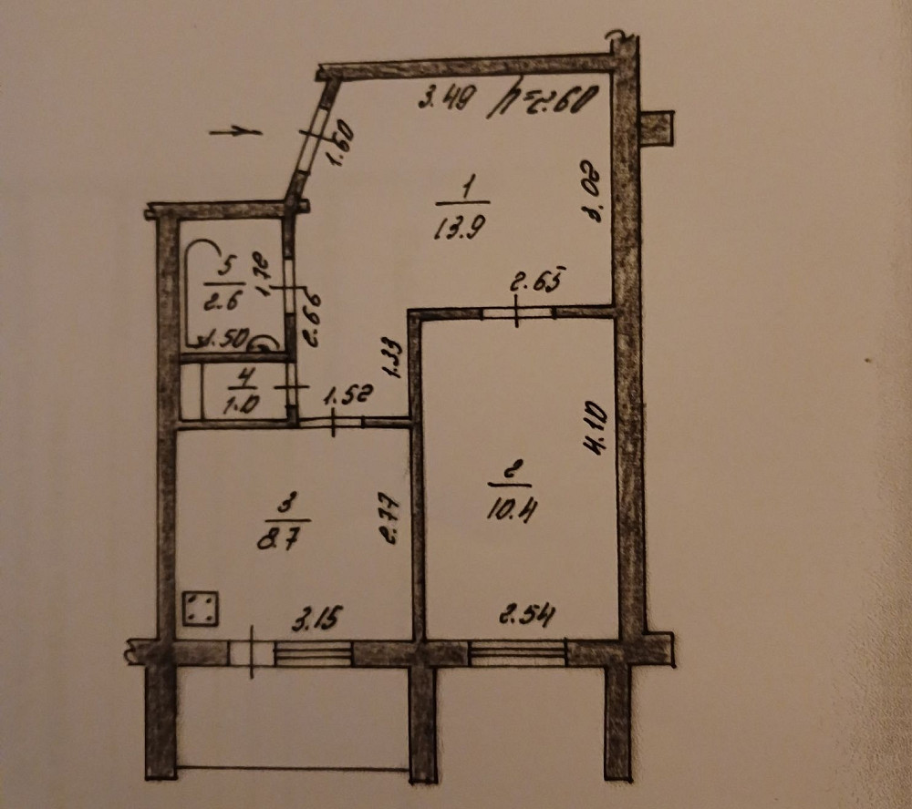 Продам 1-ну квартиру по вул.Святоюріївській 30 Вишневое - изображение 1
