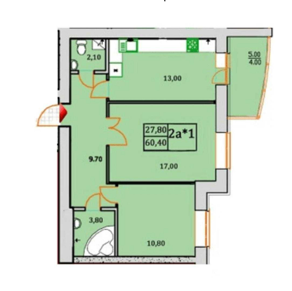 2к квартира-АКЦІЙНА ціна!!!Повна вартість Буча - зображення 8