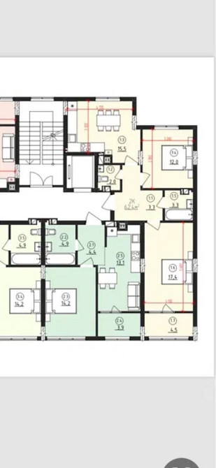 Квартира 2-кімнатна Яворів, новобудова Яворів - зображення 3
