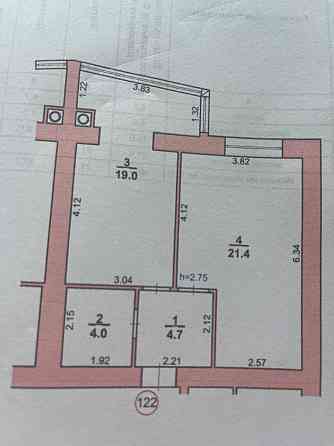 1-кімнатна квартира в новобудові, Виставка (вул. Степана Бандери) Хмельницький