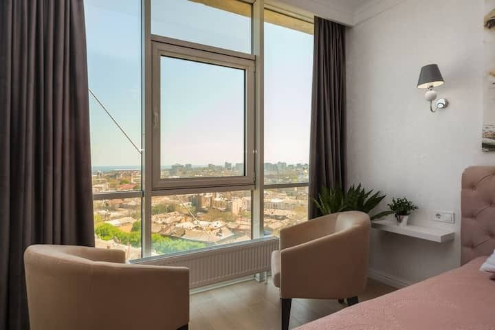 Сдам стильную квартиру в центре города 17 Жемчужина на Асташкина Одеса - зображення 6