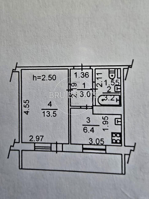 Продаж 1 к квартири Харківський масив низький поверх Київ - зображення 3