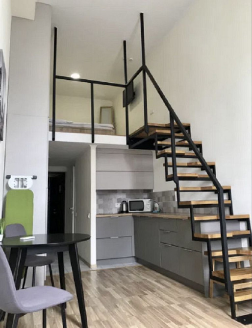 Квартира студия двух этажная ЖК смарт Хаус м Берестейская Палло - изображение 8