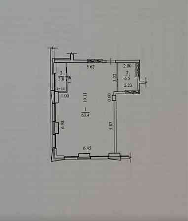 Продам 3к жк MARSHALL жм Победа Днепр