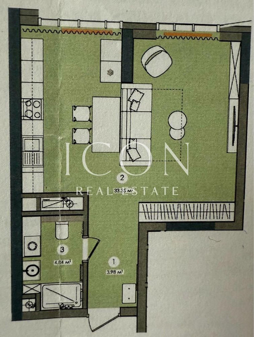 Продаж квартири|43,14 м2| Заболотного Академіка, Теремки 1 Київ - зображення 5