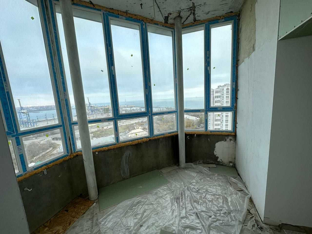 76.6м2 з видом на море, Чорноморськ, 587у.о/м2 супер пропозиція Чорноморськ - зображення 1