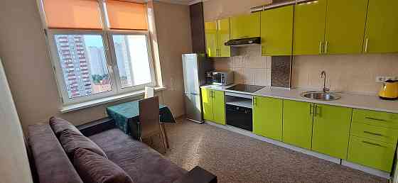 Новий будинок 1к Велика простора світла 55м кв Ахматової 22 Київ