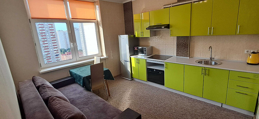 Новий будинок 1к Велика простора світла 55м кв Ахматової 22 Киев - изображение 1