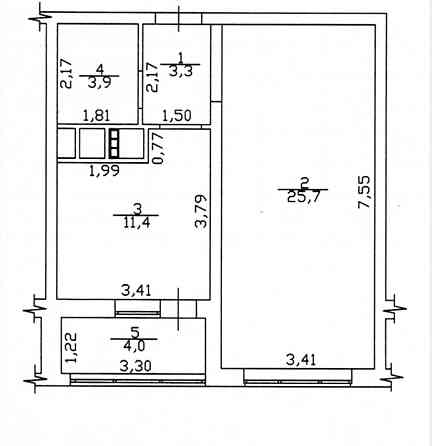 Продам 1 комнатную квартиру в ЖК Мандарин, расположен по ул. Канатной Одесса