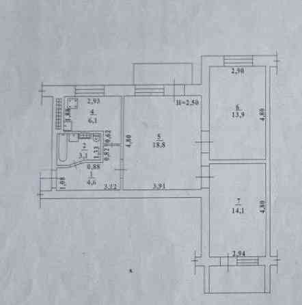 Продам квартиру на Гайдара/Генерала Петрова, 4/9 Одесса