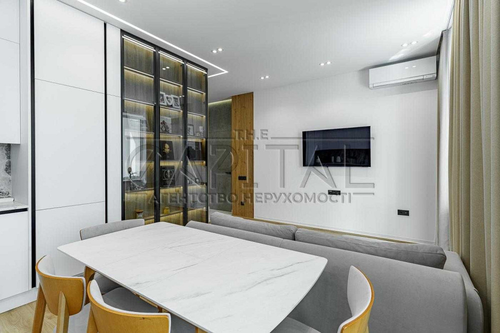 Панорамна 3-кімнатна квартира з авторським дизайном у Сонячна Рів’єра Київ - зображення 6