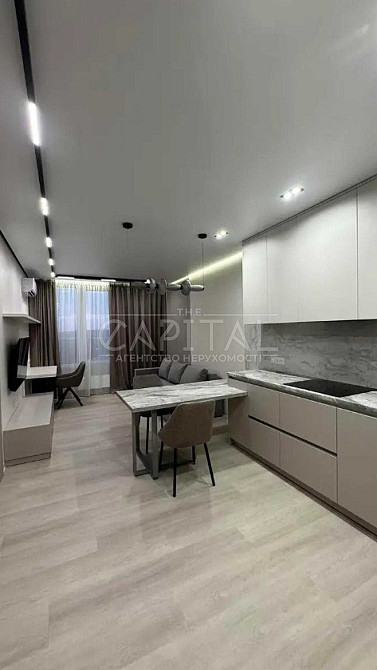 ЖК Seven: стильна 1-кімнатна квартира 55 м² з видом на Дніпро Київ - зображення 1