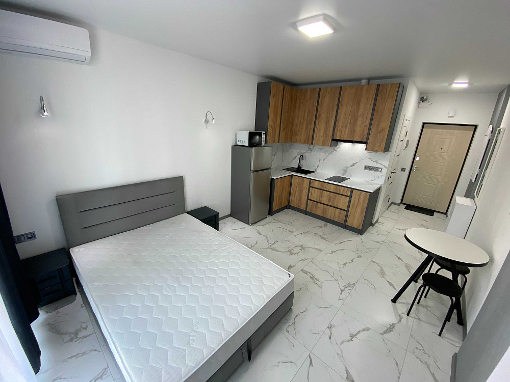 Каменська 127 Сдам шикарну 1но кімнатну студію метро "Вирлиця" Київ - зображення 6