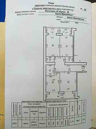 ПРолам,Центр,Здана, 3-кімн.,Галицька(Княгинен),комплекс Закритого типу Ивано-Франковск