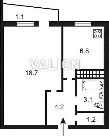 Без % Продаж 1-кімнатної квартири, вул. Мрії, 17–19 (колишня Туполєва) Київ