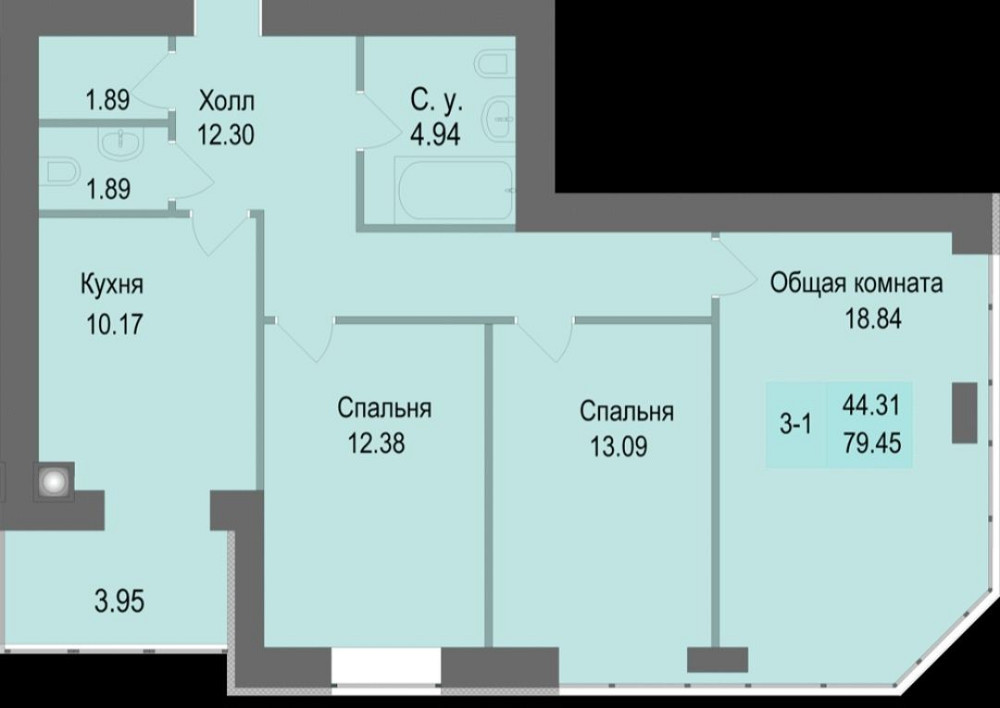 Продаж 3 кімнатна квартира 78 м2 готовий будинок розтермінування Софиевская Борщаговка - изображение 2
