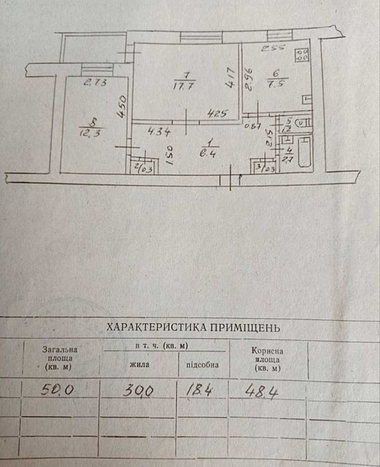 В продаже 2 ком. квартира улучшенка 50 м2,этаж 3/9,ул. Клочковская VI Харьков - изображение 6
