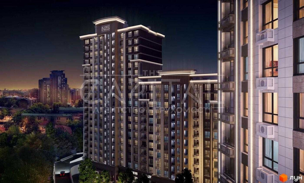 Новий жк Новопечерський квартал 5. Продаж квартири 53м2. Центр Київ - зображення 2