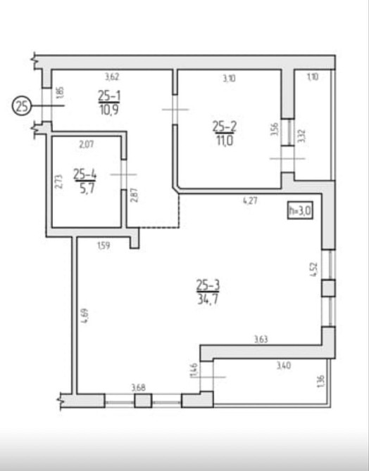 БЕЗ КОМІСІЇ! Продаж квартири 64 м2 з паркомісцем/Проспект Свободи Ужгород - зображення 8