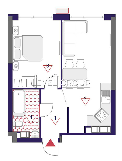 Продаж 1-к квартири в ЖК Great, Дніпровська набережна, Осокорки Київ - зображення 2