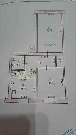 Двохкімнатна квартира сталінка Кривий Ріг Кривой Рог