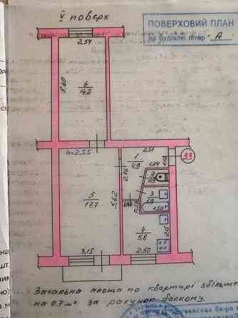 2-к квартира в центрі Бучі за 34000 у.о. ВИГІДНА ціна Буча