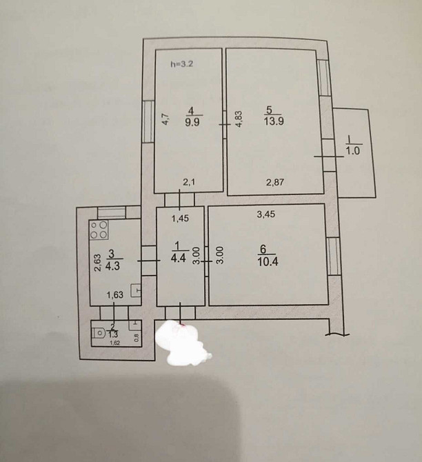 В продаже 3-комнатная квартира на Прохоровской. Одесса - изображение 4