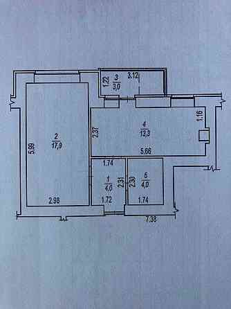 ЖК Європейський. Продаж 1-ки з шикарним плануванням Полтава