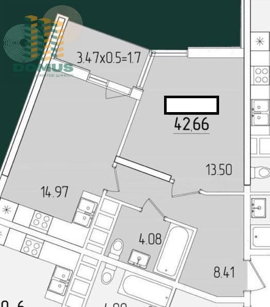 Продам 1 комн ЖК 67 Жемчужина! Окна и ипподром и двор! Одесса - изображение 2