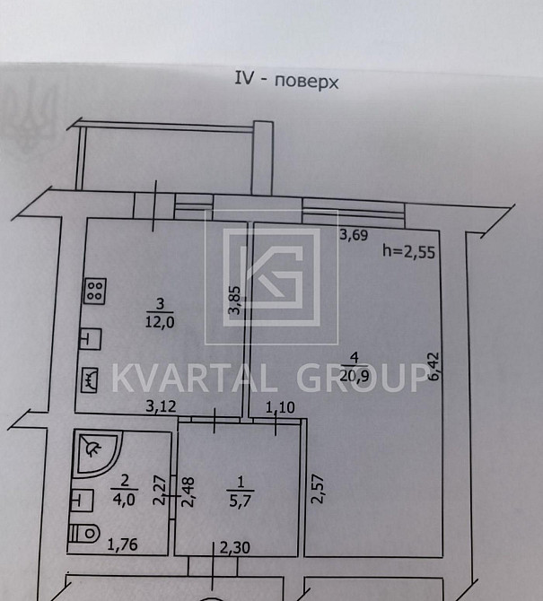 Однокімнатна квартира вул. Гагаріна , Немішаєве Немешаево - изображение 8