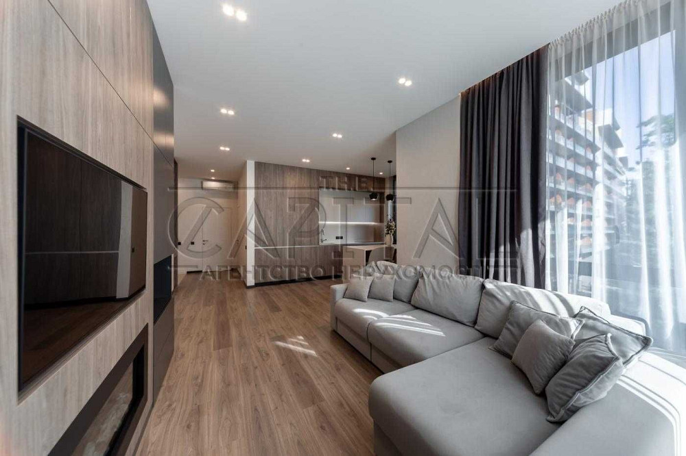 Оренда стильної 3к квартири 90м2 4 пов ЖК Crystal Park Tower/паркоміце Киев - изображение 1