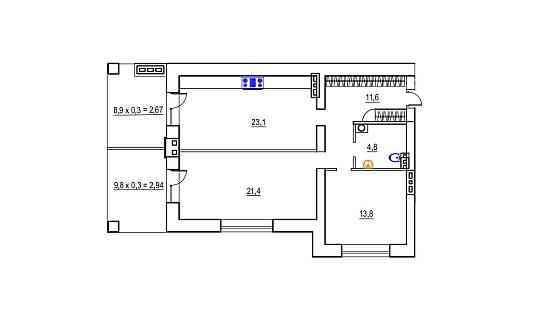 Продам двухкомнатную квартиру в ЖК премиум класса. Без комиссии. Одесса