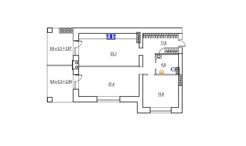 Продам двухкомнатную квартиру в ЖК премиум класса. Без комиссии. Одесса - изображение 5