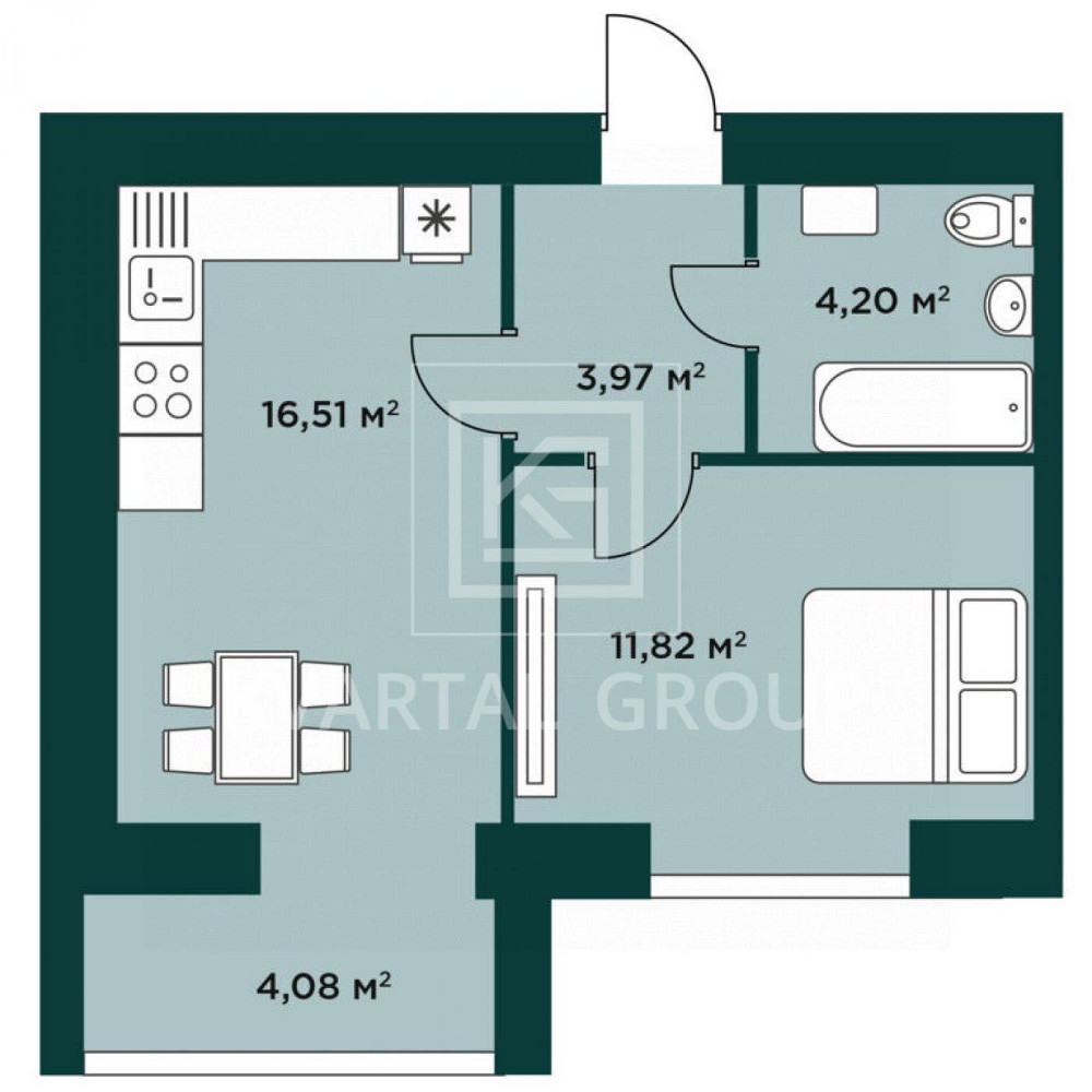 Без %. Квартира в новобудові з вигідним оформленням. Буча - зображення 3
