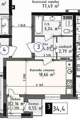 смарт квартира 34,40м.кв в новом ЖК по хорошей цене до 15,10,25г Одесса