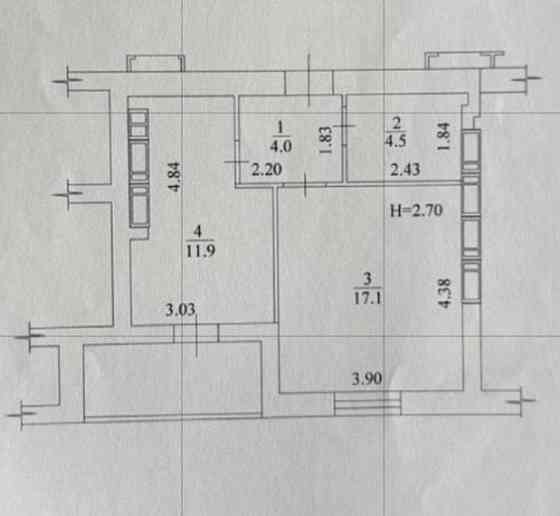 ЖК Гидропарк, Продам 1 ком квартиру пл 42.3м2, этаж 6/16ти,Документы!A Харьков
