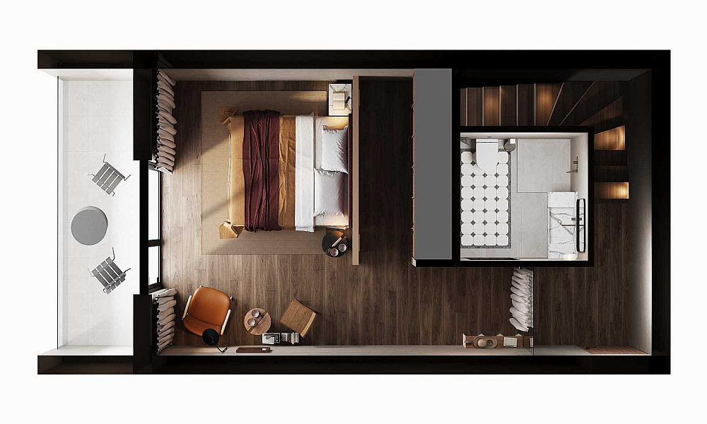 Двоповерховий Duplex. ERWIN HALL в курорті Поляна. Продаж. Ясна Поляна - зображення 5