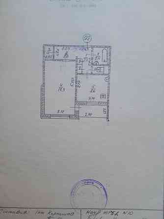 Продається 1 кімнатна, Пухова б 148, 40 м, ЧН , біля Єпіцентру Чернигов